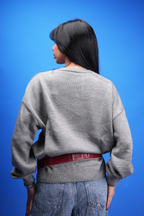 CHOICES GREY CREWNECK