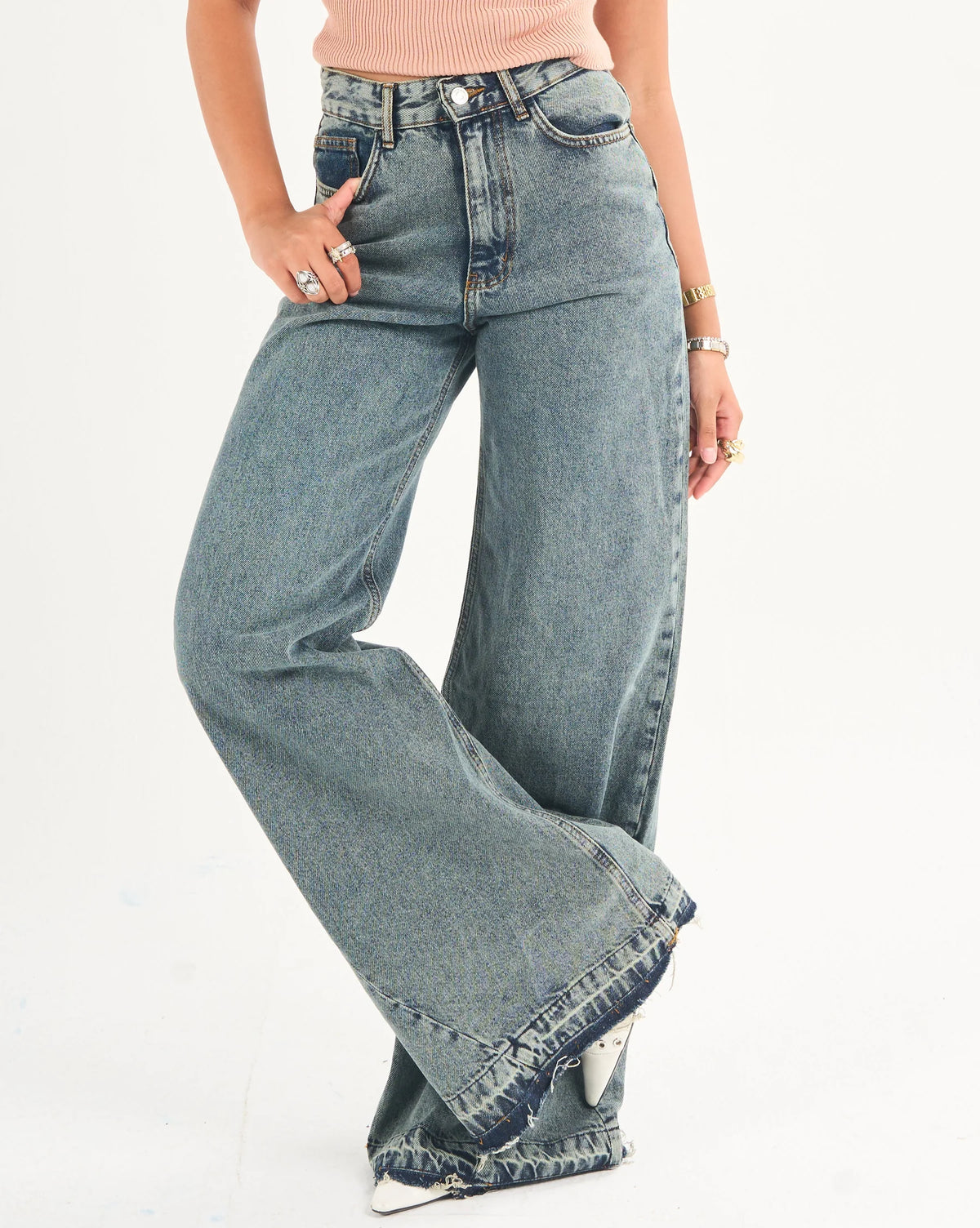 FLARED DENIM