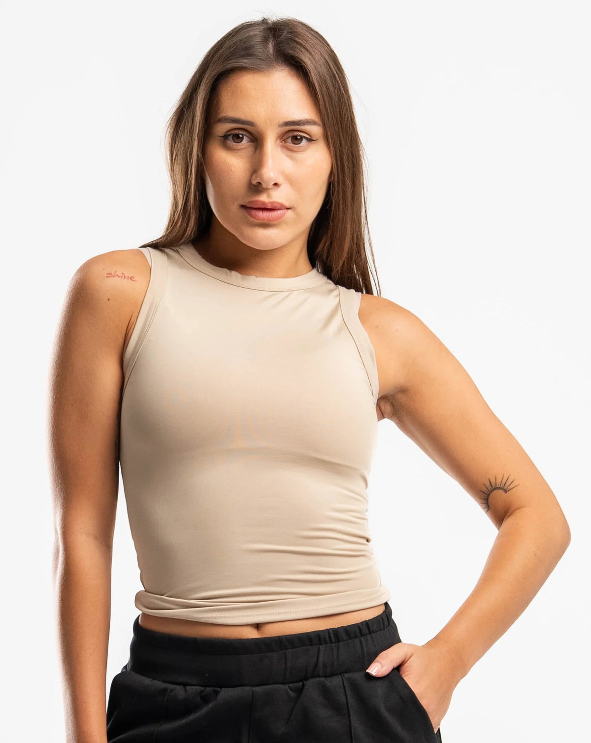 Round Neck Tanks
