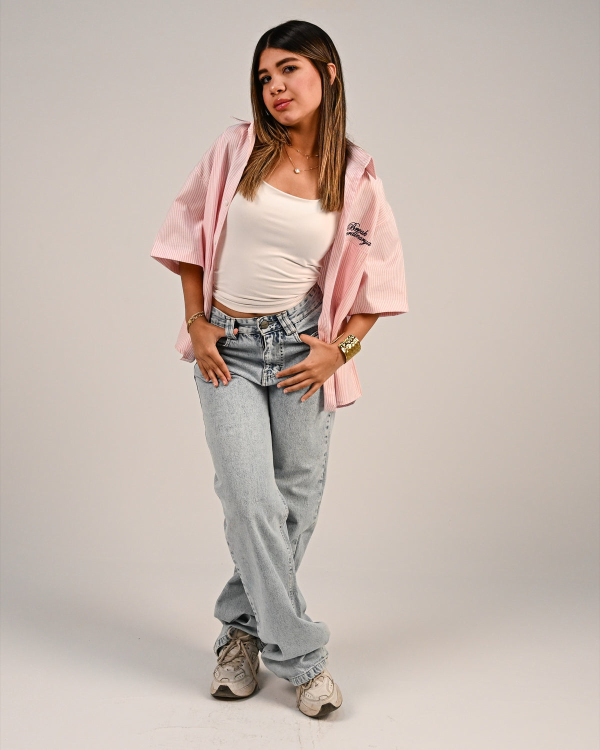 FRUCTURE STUDIO Baby Pink Shirt - image 1