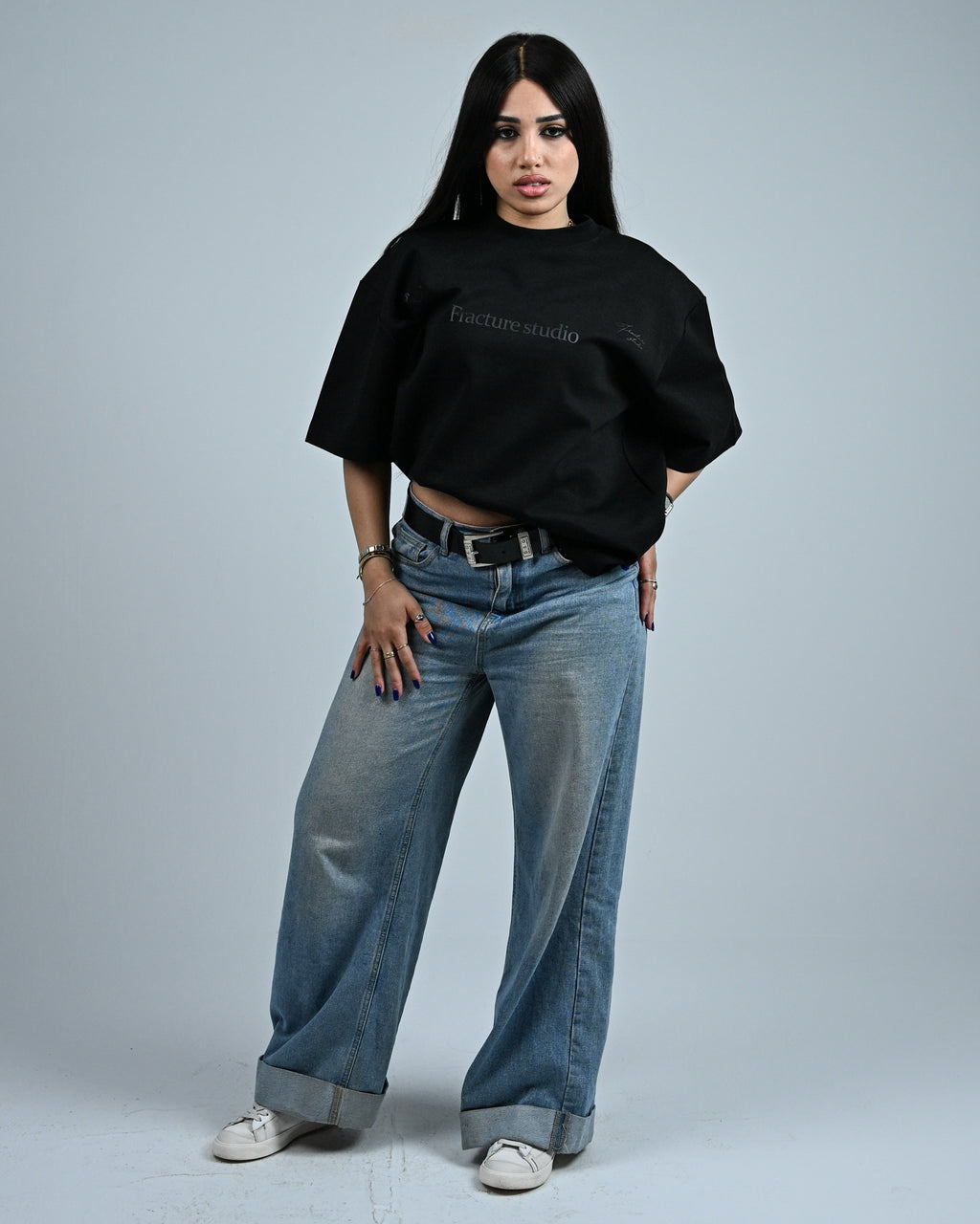 FRUCTURE STUDIO Black T Shirt - image 4