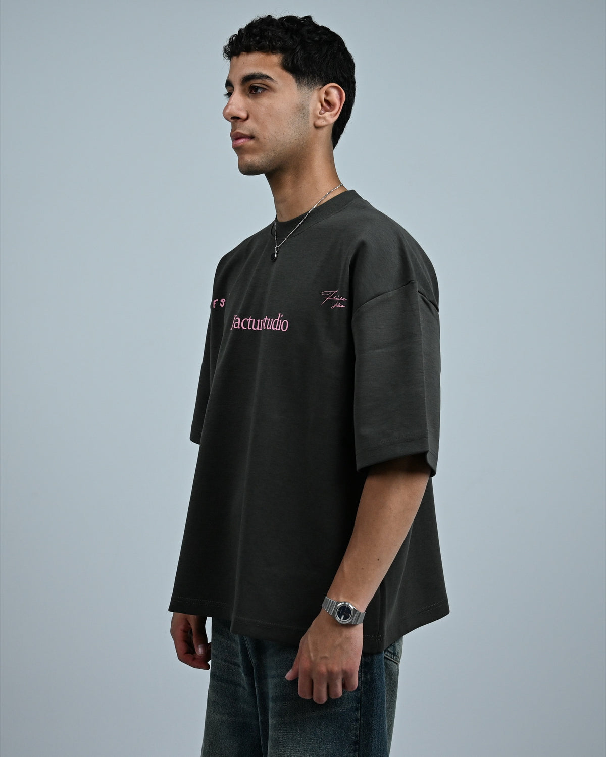FRUCTURE STUDIO Grey T Shirt - image 4