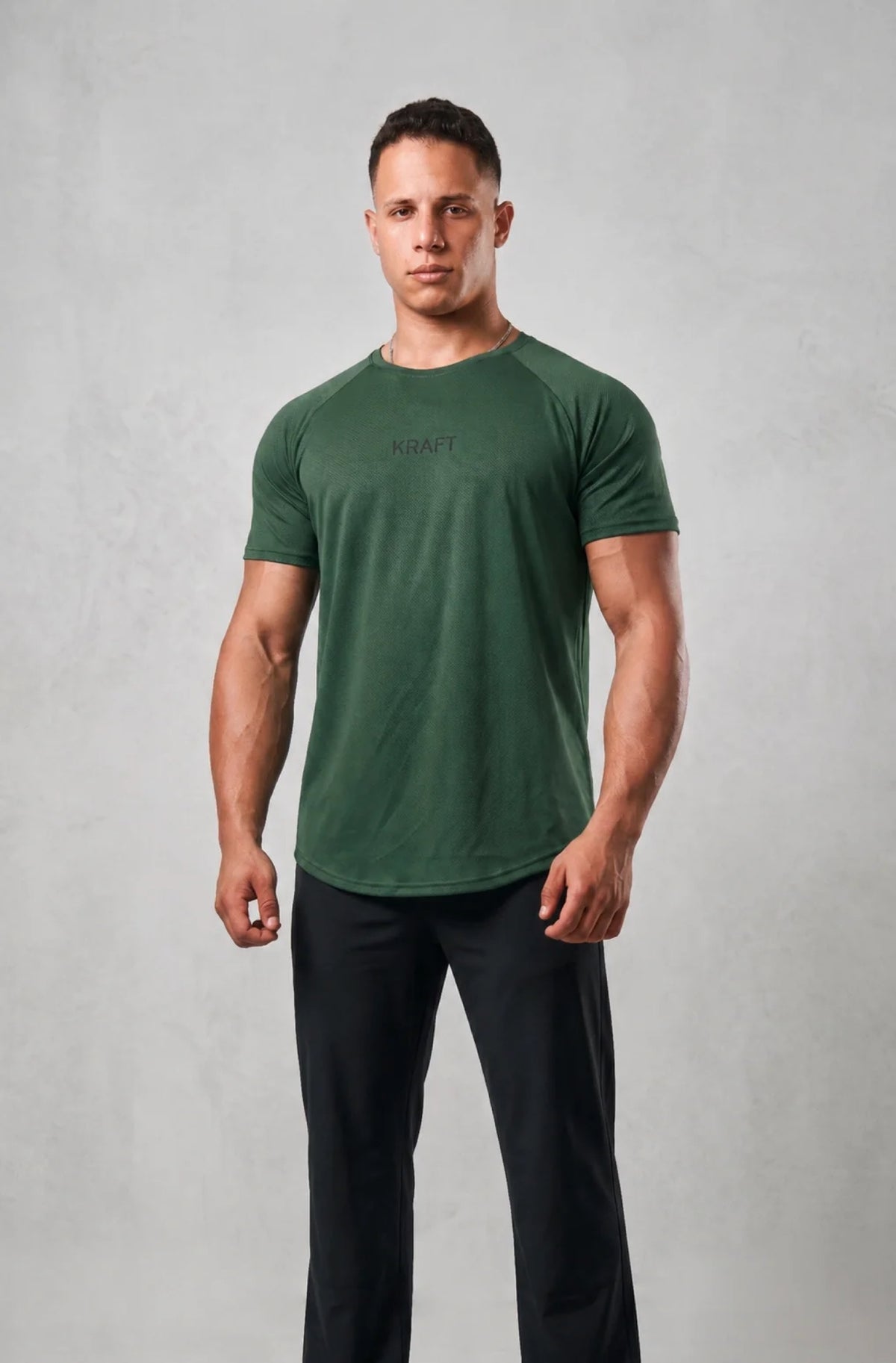 KRAFT Green Nesh Tee - image 2