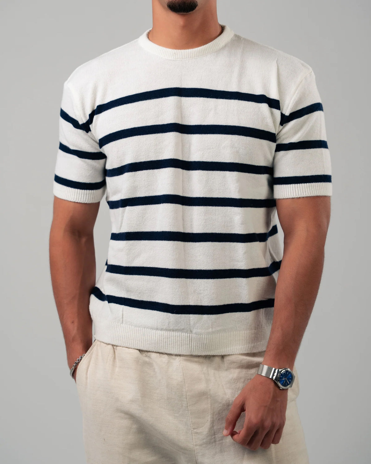 LAQTA Stripped T Shirt - image 3