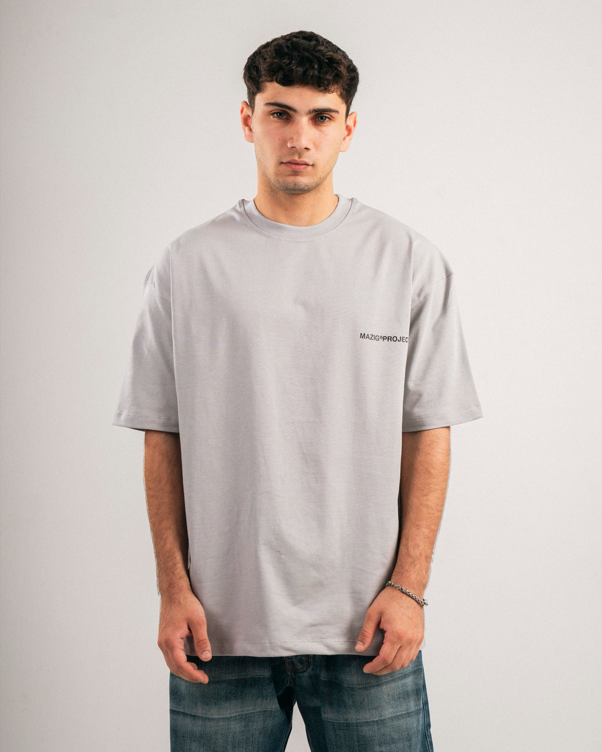 MAZIG PROJECT Light Grey T-Shirt - image 1