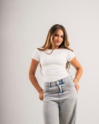 MAZIG PROJECT White Round Basic Top - image 4