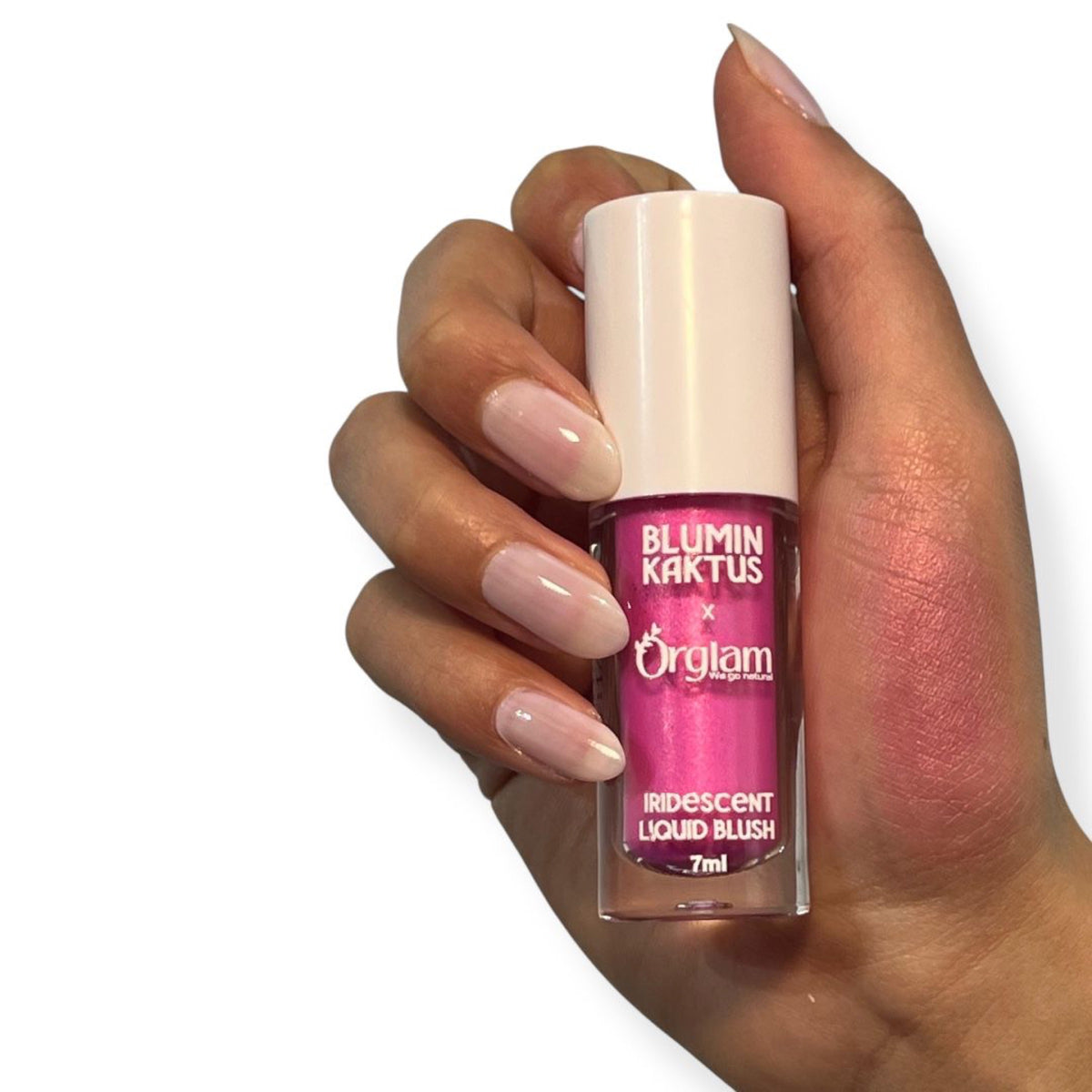 ORGLAM Silky Rose Iridescent Liquid Blush - image 1