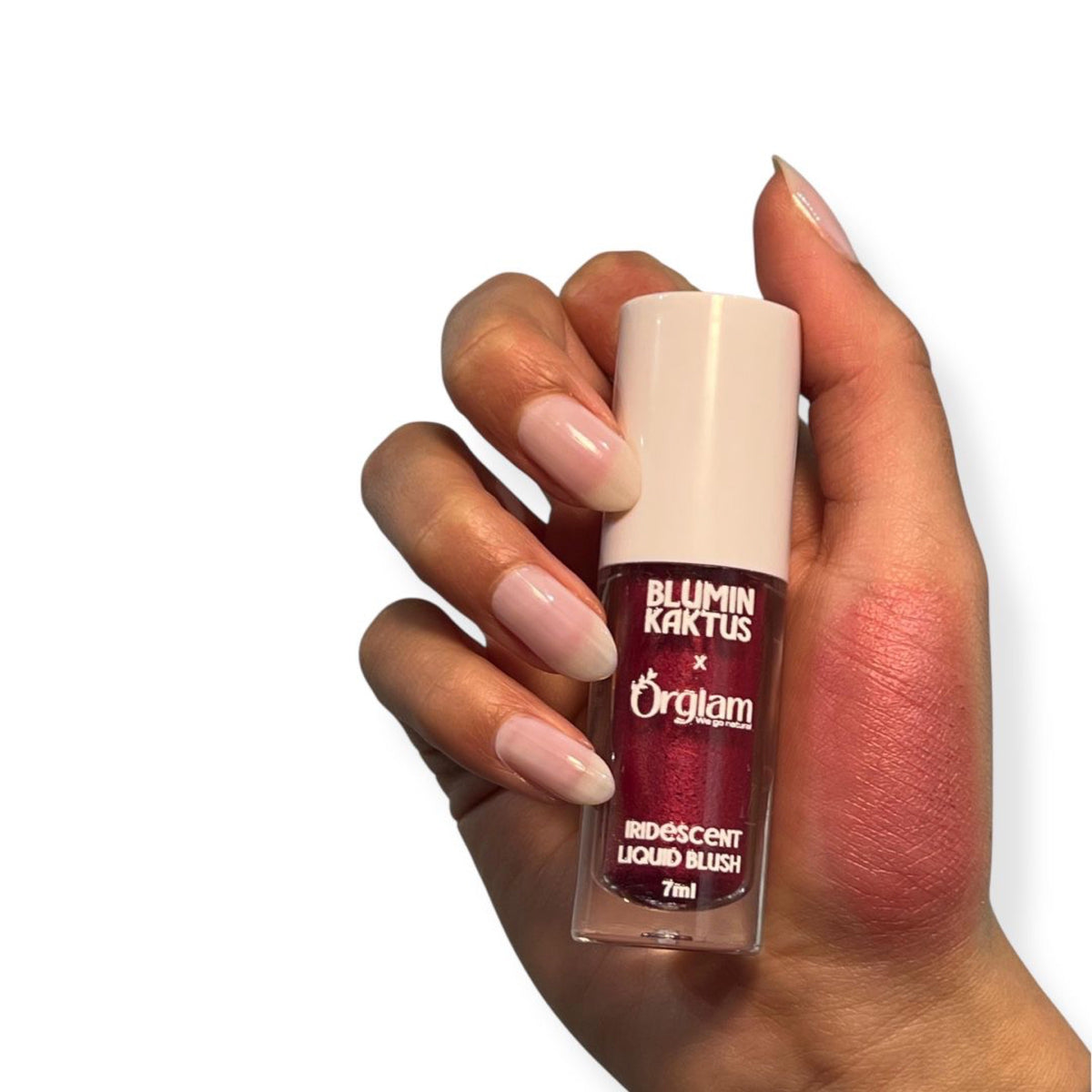ORGLAM Velvet Flush Iridescent Liquid Blush - image 1