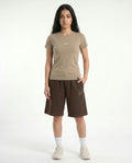 RUSH Rush 26 Women Beige Tee - image 1