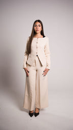 VALOURA Diva Beige Pants - image 1