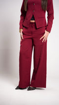 VALOURA Diva Burgandy Pants - image 2