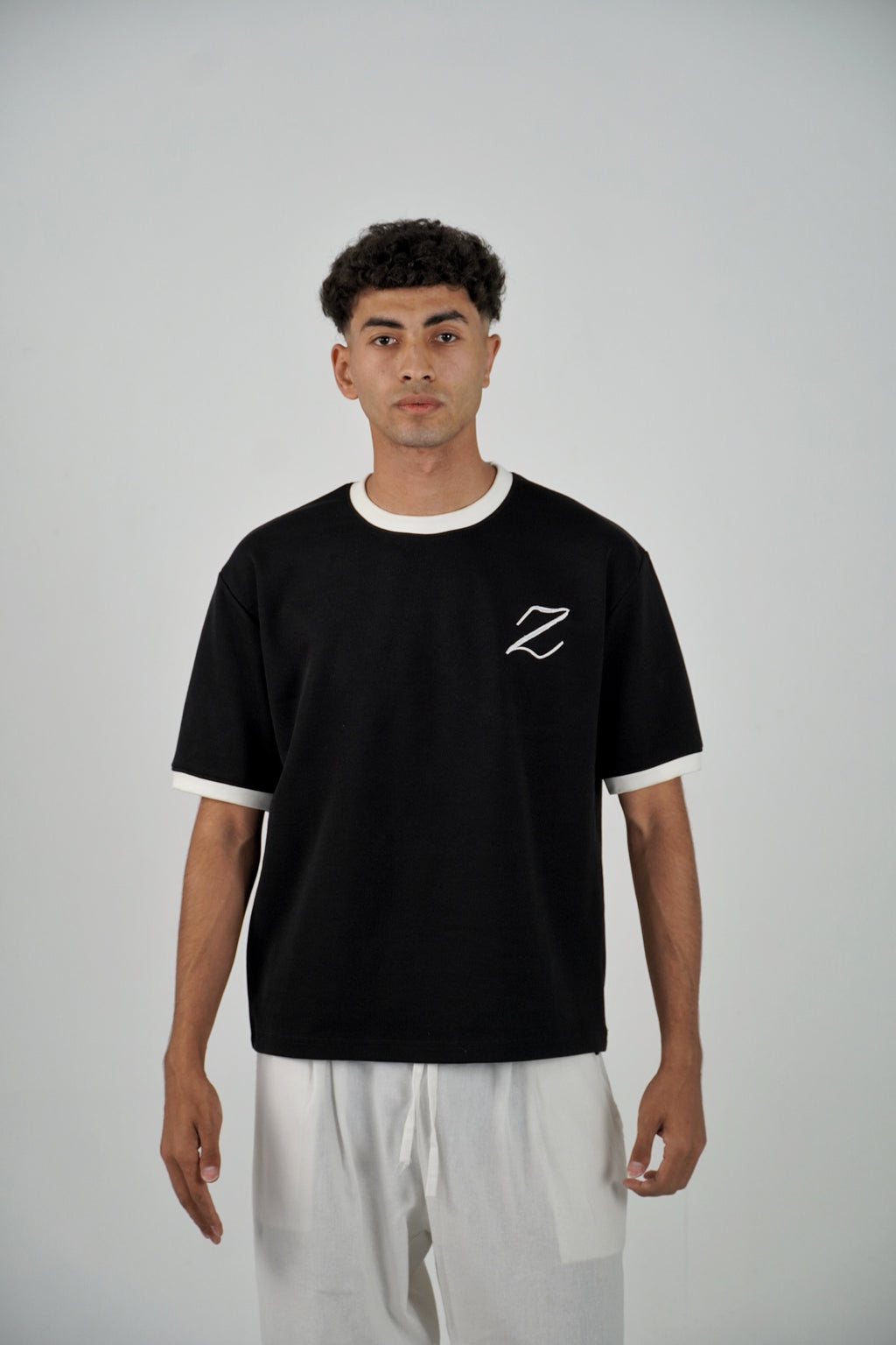 ZEKRA Black Ringer T-Shirt - image 1