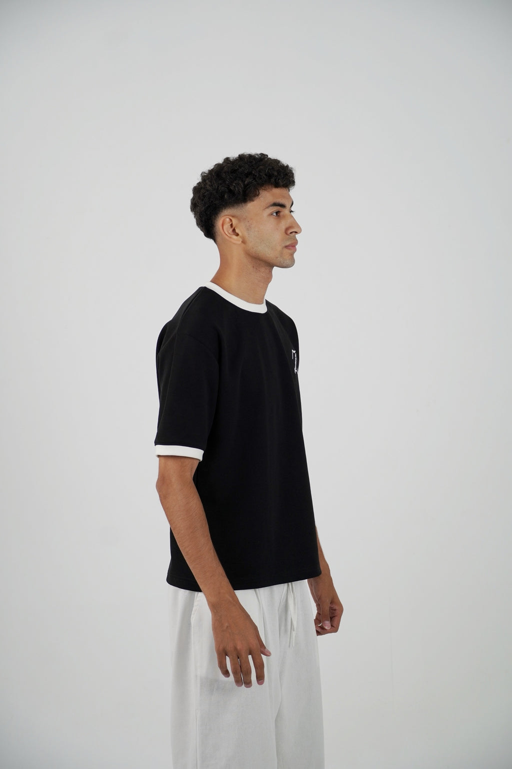ZEKRA Black Ringer T-Shirt - image 3