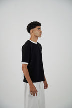 ZEKRA Black Ringer T-Shirt - image 3