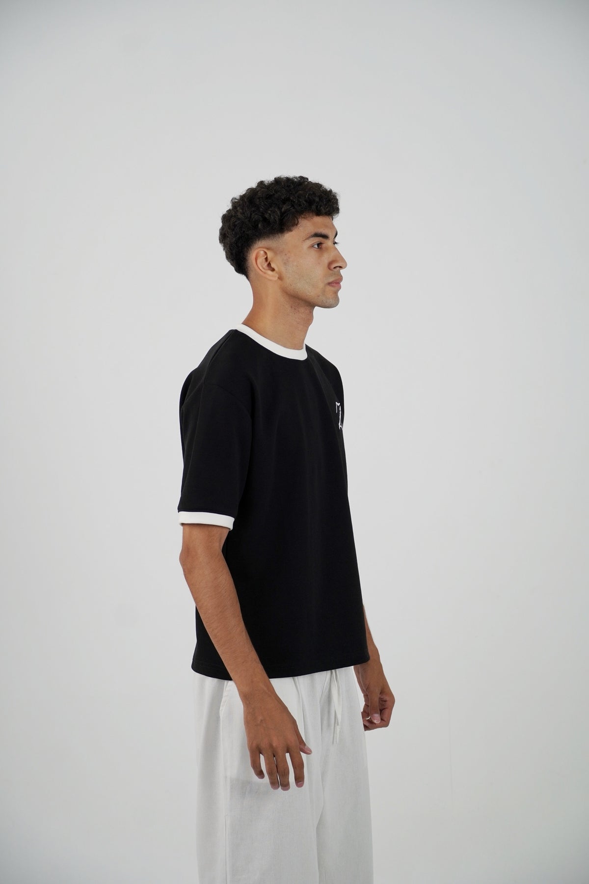 ZEKRA Black Ringer T-Shirt - image 3