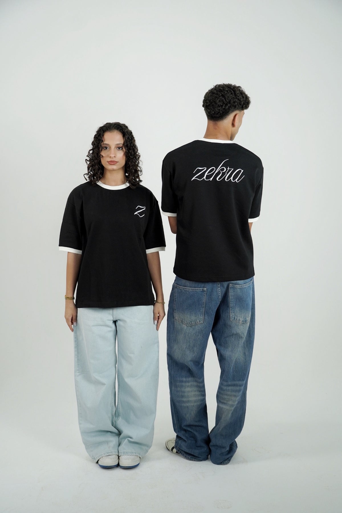 ZEKRA Black Ringer T-Shirt - image 4