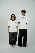 ZEKRA White Ringer T Shirt - image 1